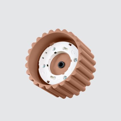 Foco AURA 1xGX53/10W/230V 6 cm marrón