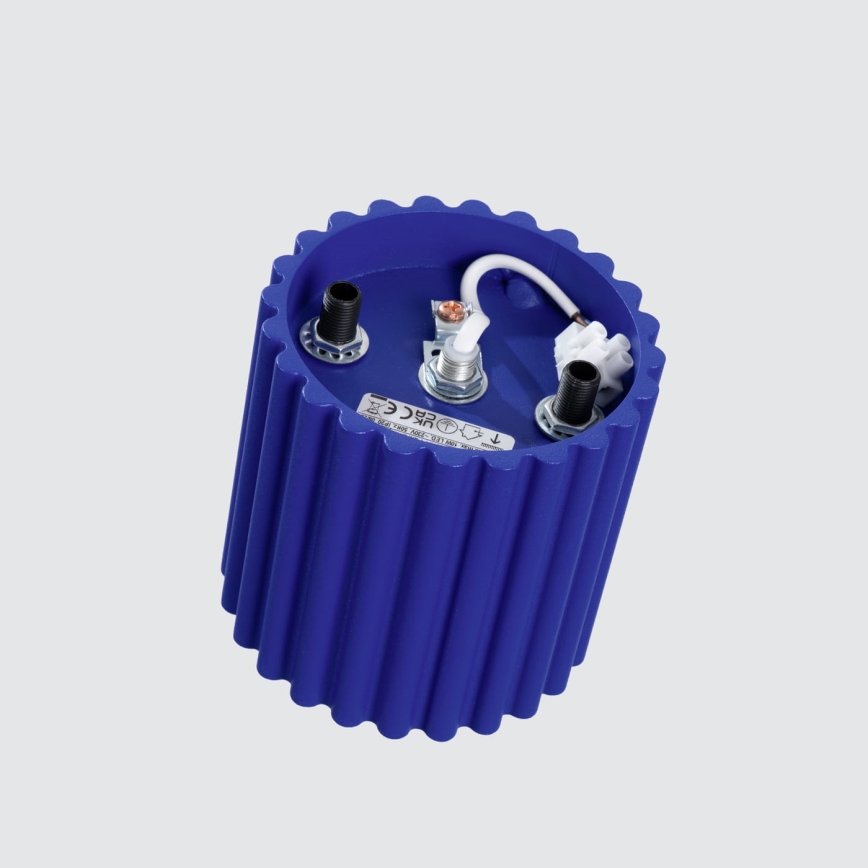 Foco direccional AURA 1xGU10/10W/230V 10 cm azul