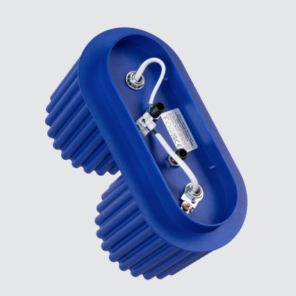 Lámpara de focos AURA 2xGU10/10W/230V azul