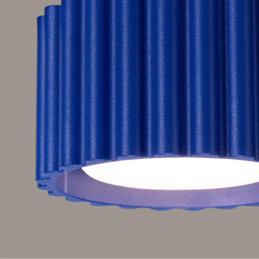 Foco direccional AURA 1xGX53/10W/230V 6 cm azul