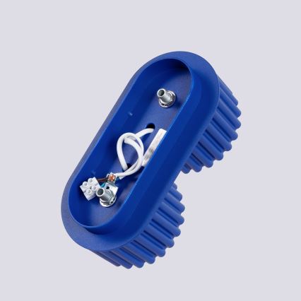 Foco orientable AURA 2xGX53/10W/230V azul