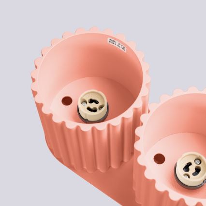 Foco AURA 2xGU10/10W/230V rosa