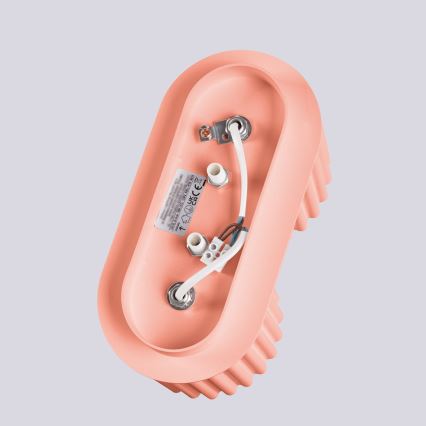 Foco AURA 2xGU10/10W/230V rosa