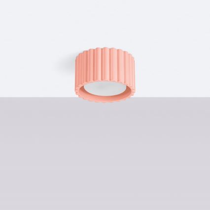 Foco AURA 1xGX53/10W/230V 6 cm rosa