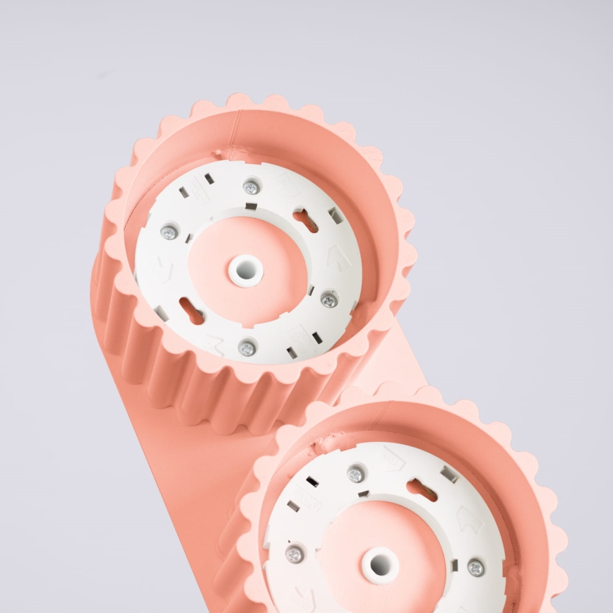 Foco AURA 2xGX53/10W/230V rosa