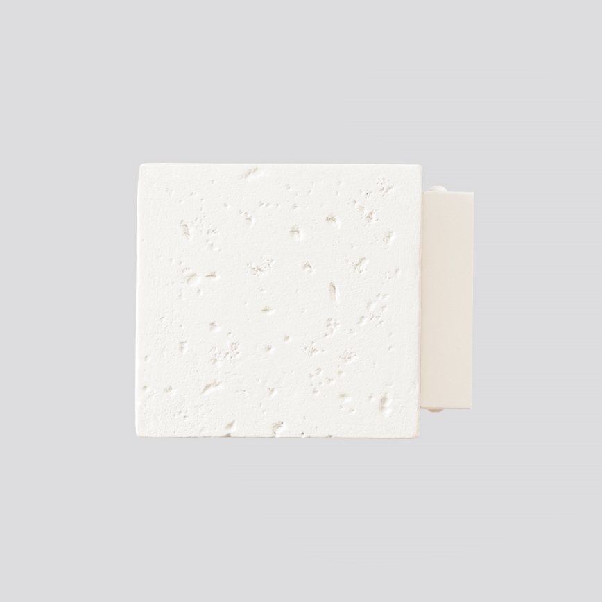 Aplique de pared tipo spot QUAD 1xG9/8W/230V hormigón/crema