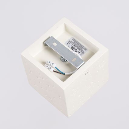 Foco QUAD 1xGU10/10W/230V hormigón/crema