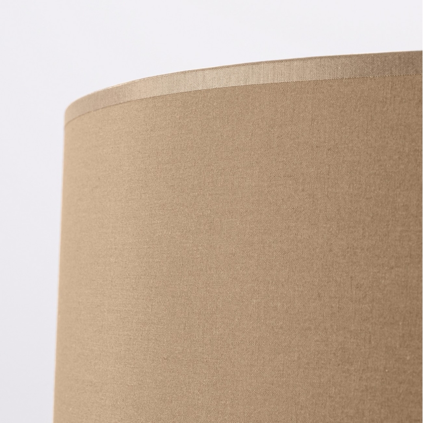 Lámpara colgante NEVIA con cable, 1x E27/15W/230V, Ø 40 cm, taupe