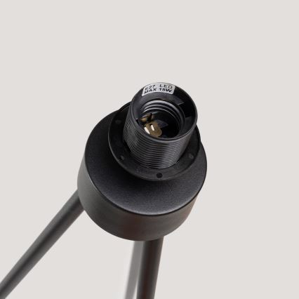 Lámpara de pie NEVIA 1xE27/15W/230V taupe