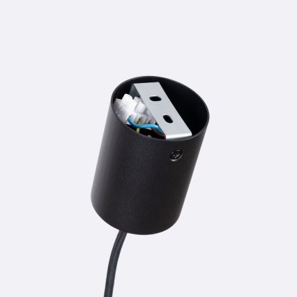 Lámpara colgante con cable MULA 1xE27/15W/230V, diámetro 45 cm, color crema