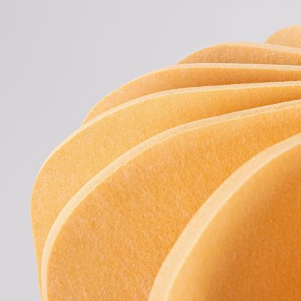 Lámpara colgante con cable MULA 1xE27/15W/230V, diámetro 45 cm, color amarillo