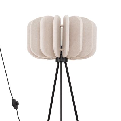 Lámpara de pie MULA 1xE27/15W/230V color crema