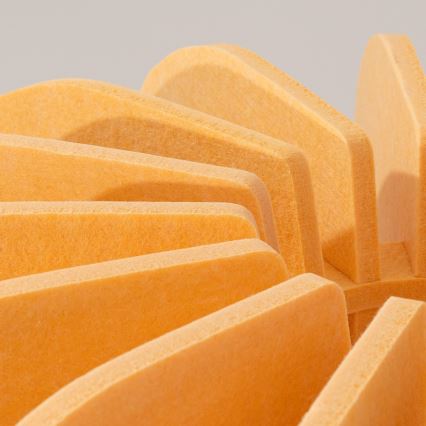 Lámpara de pie MULA 1xE27/15W/230V amarilla