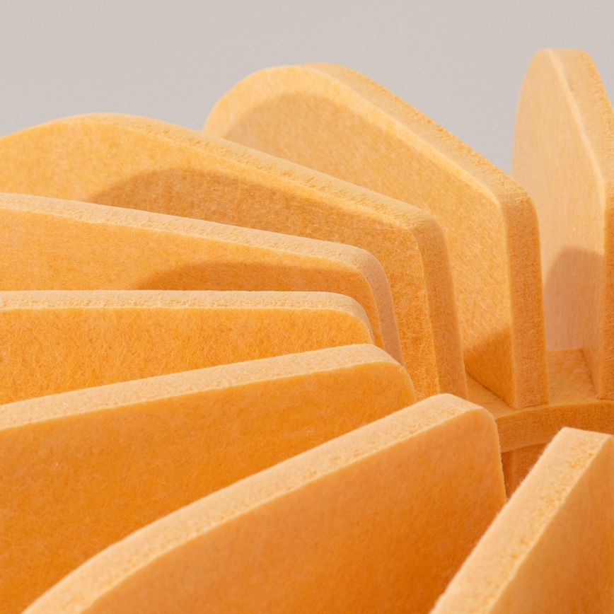 Lámpara de pie MULA 1xE27/15W/230V amarilla