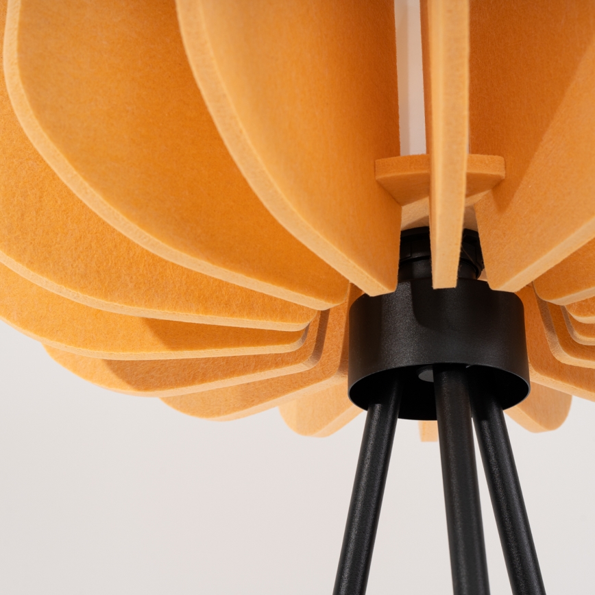 Lámpara de pie MULA 1xE27/15W/230V amarilla