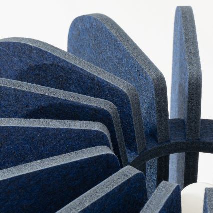 Lámpara de pie MULA 1xE27/15W/230V azul