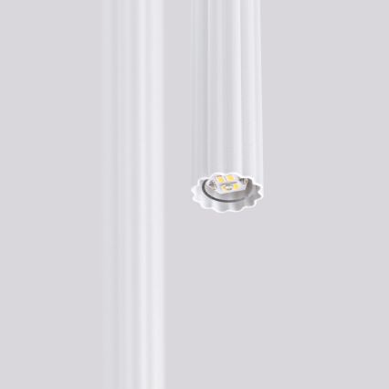 Lámpara colgante con cable ARCHE 2xG9/8W/230V blanca