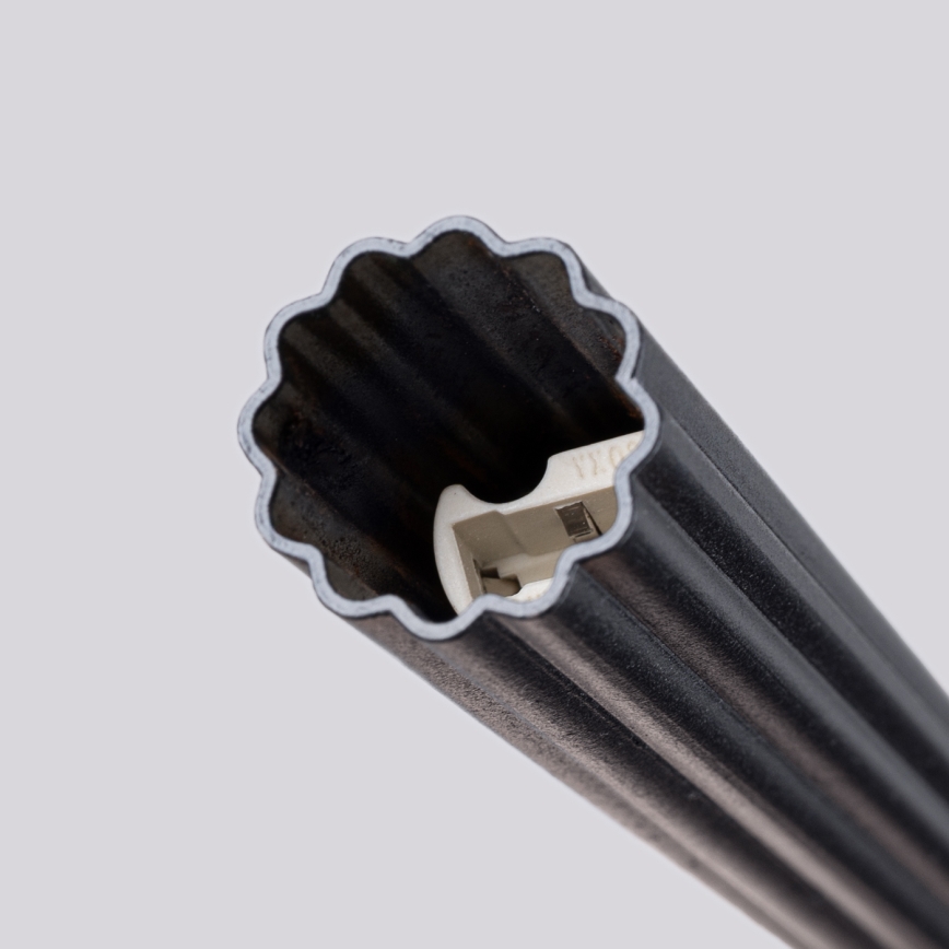Lámpara colgante con cable ARCHE 2xG9/8W/230V negra