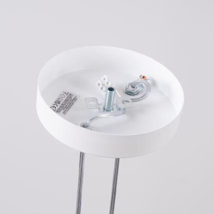 Lámpara colgante con cable LAGOS 2xGU10/10W/230V blanca