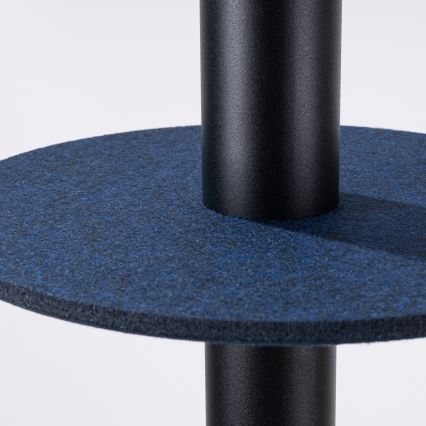 Lámpara colgante PELTA 1x GU10/10W/230V negro/azul