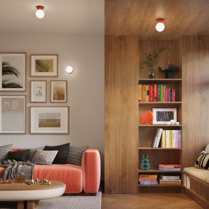 Aplique de pared para baño ZORI 1xG9/8W/230V IP44 rosa