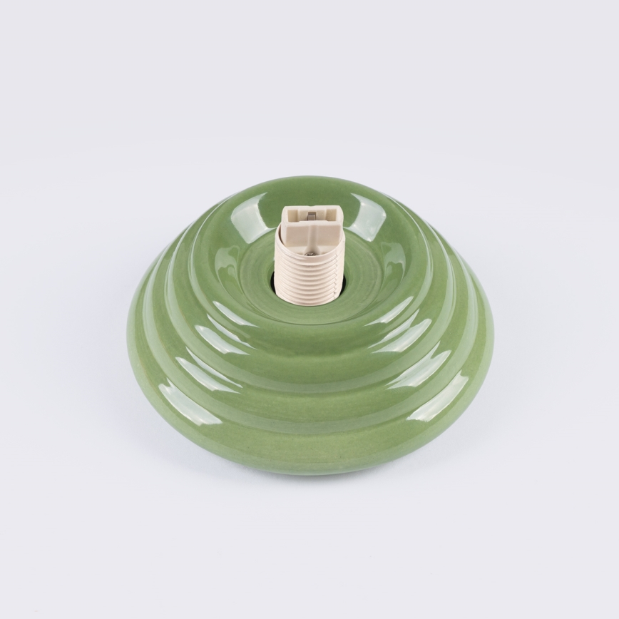 Lámpara de techo para baño ZORI 1xG9/8W/230V Ø 12 cm IP44 verde