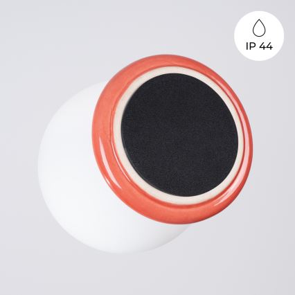 Lámpara de techo para baño ZORI 1xG9/8W/230V Ø 12 cm IP44 rosa