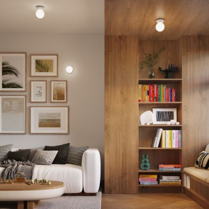 Aplique de pared para baño ZORI 1xG9/8W/230V IP44 blanco