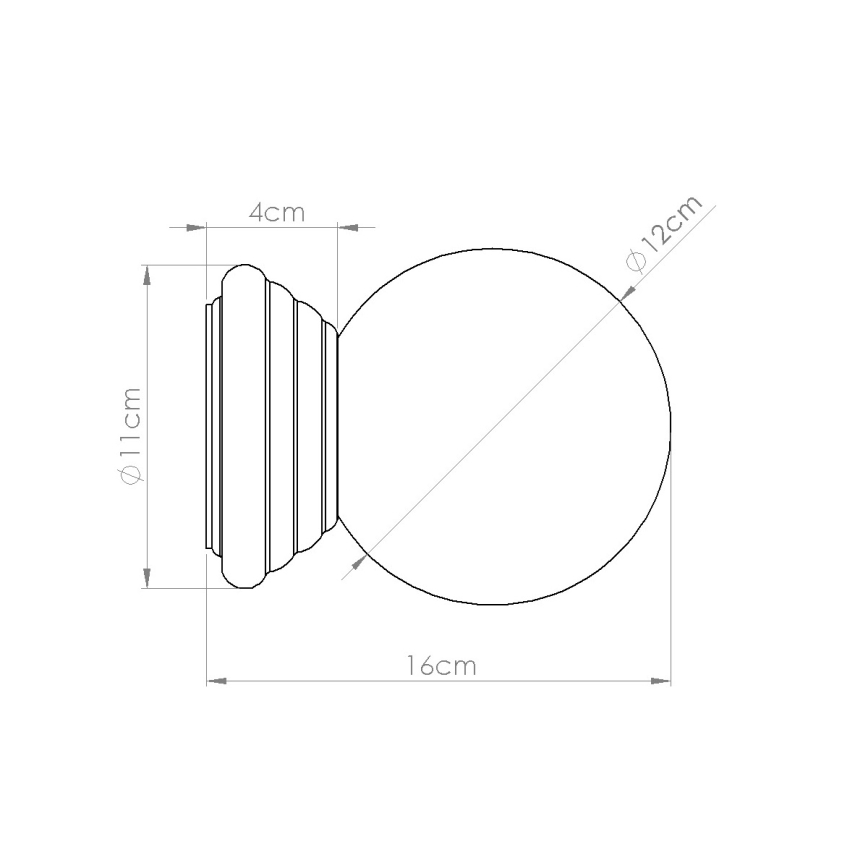 Aplique de pared para baño ZORI 1xG9/8W/230V IP44 blanco