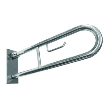 Soporte 10,3x25,3 cm acero inoxidable/plateado