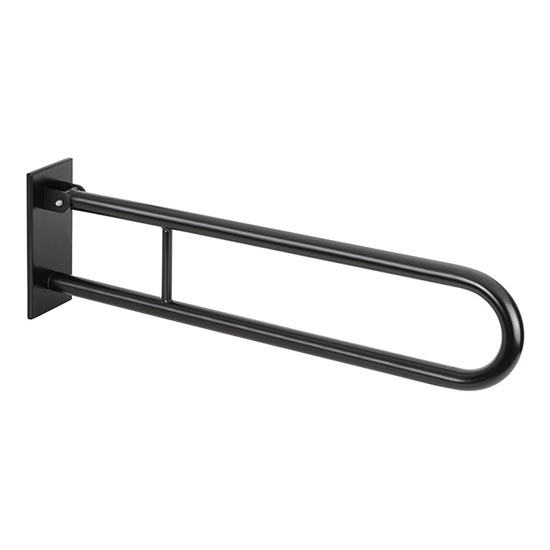 Soporte 10,3x25 cm negro