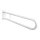 Soporte 10x25 cm blanco