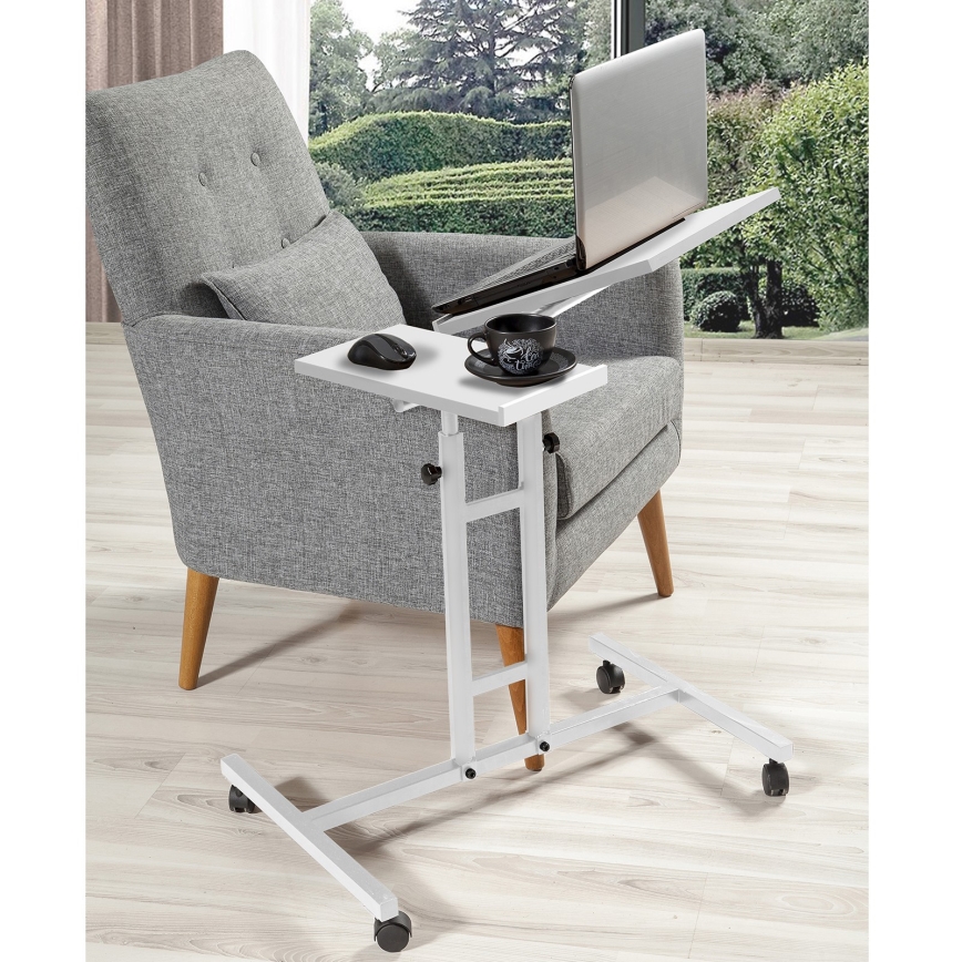 Soporte ajustable GLEN 87x67 cm blanco