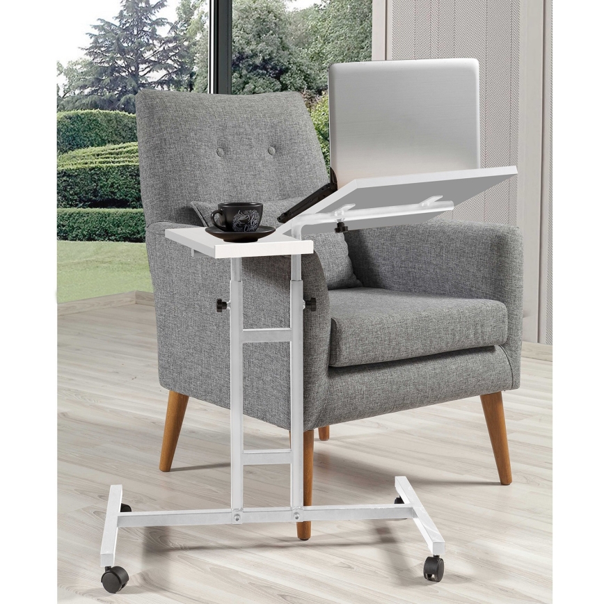 Soporte ajustable GLEN 87x67 cm blanco