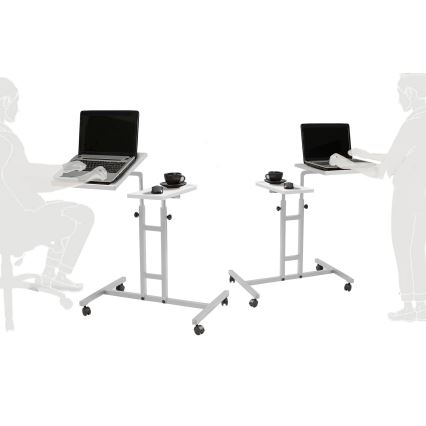 Soporte ajustable GLEN 87x67 cm blanco