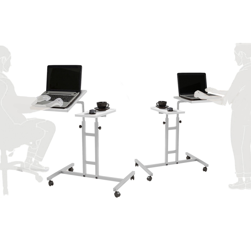 Soporte ajustable GLEN 87x67 cm blanco