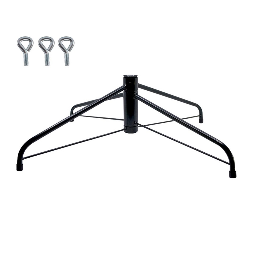 Soporte de metal para árbol de Navidad con un diámetro de soporte de 40 mm