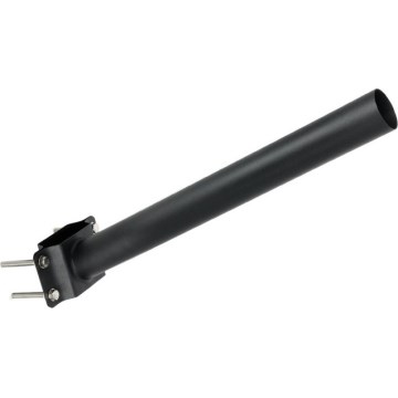 Soporte de montaje BASE para iluminación exterior, diámetro 48 mm, negro