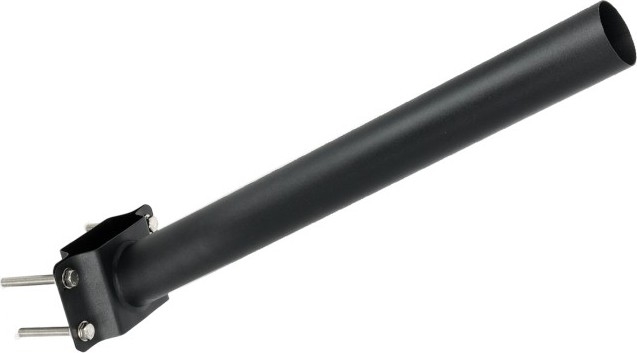 Soporte de montaje BASE para iluminación exterior, diámetro 48 mm, negro