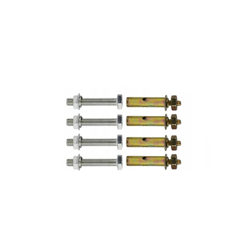 Soporte de montaje BASE para iluminación exterior, diámetro 48 mm, negro