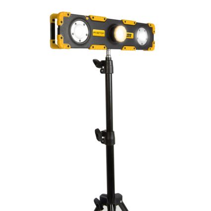 Soporte de trípode polivalente de hasta 210 cm. Negro