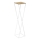 Soporte para flores 100x24 cm blanco