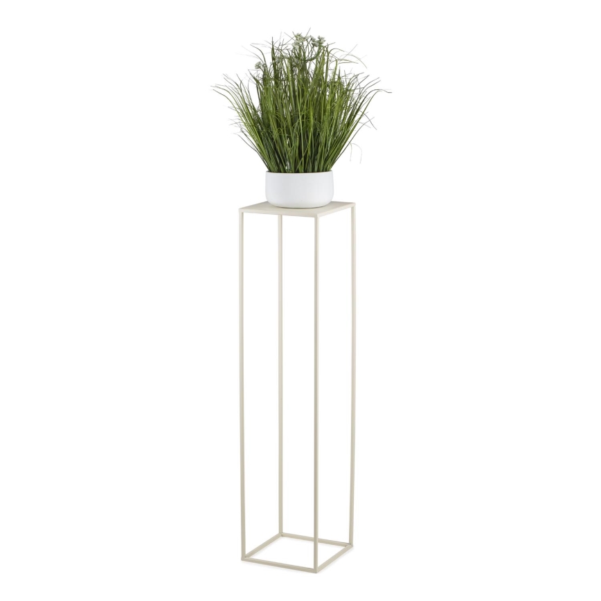 Soporte para flores 100x24 cm color crema
