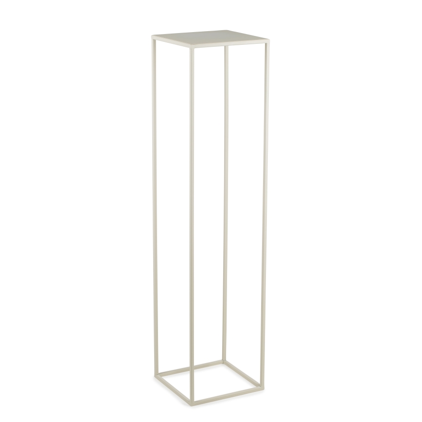 Soporte para flores 100x24 cm color crema