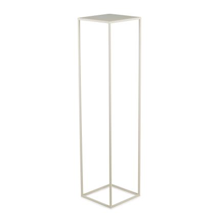 Soporte para flores 100x24 cm color crema