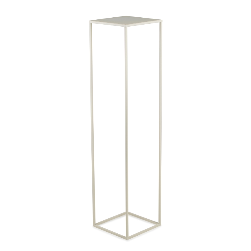 Soporte para flores 100x24 cm color crema