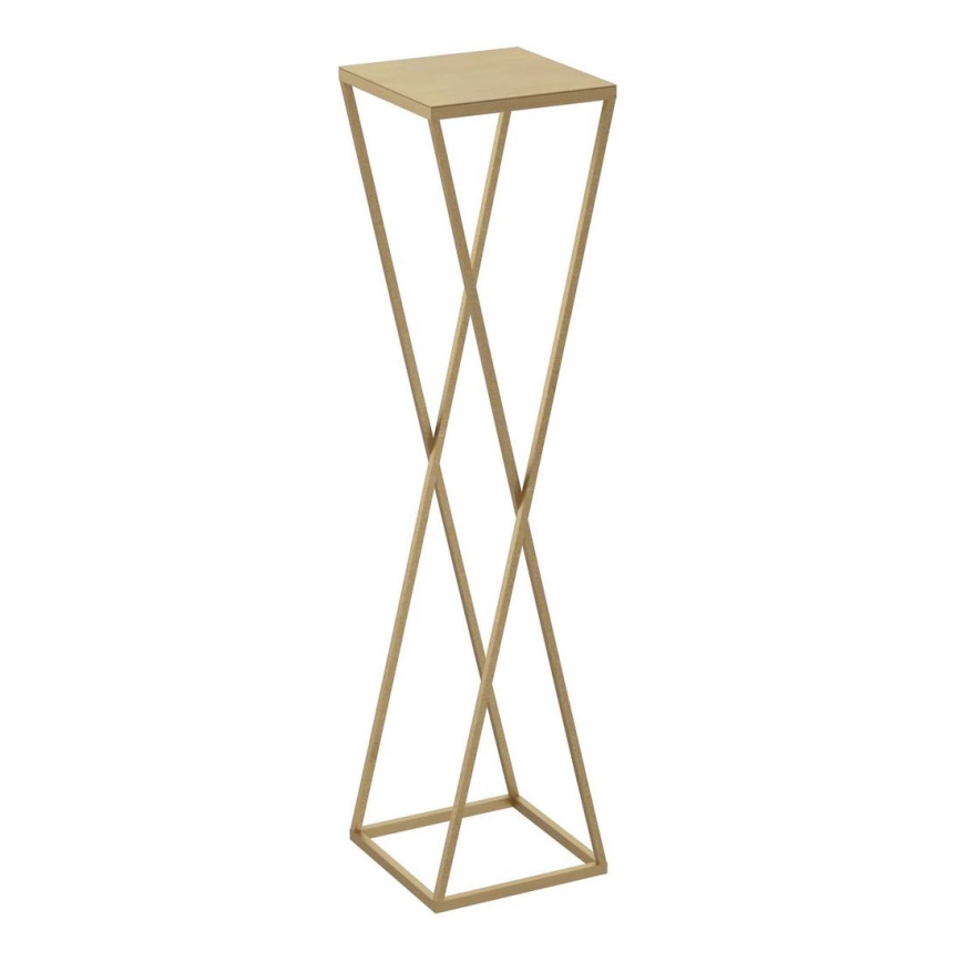 Soporte para flores 100x24 cm dorado