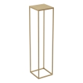 Soporte para flores 100x24 cm dorado