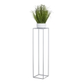 Soporte para flores 100x24 cm gris