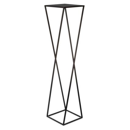 Soporte para flores 100x24 cm negro
